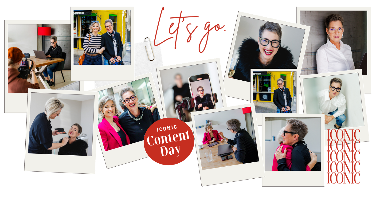 Teilnehmerinnen des Content Days bei einem gemeinsamen Moment