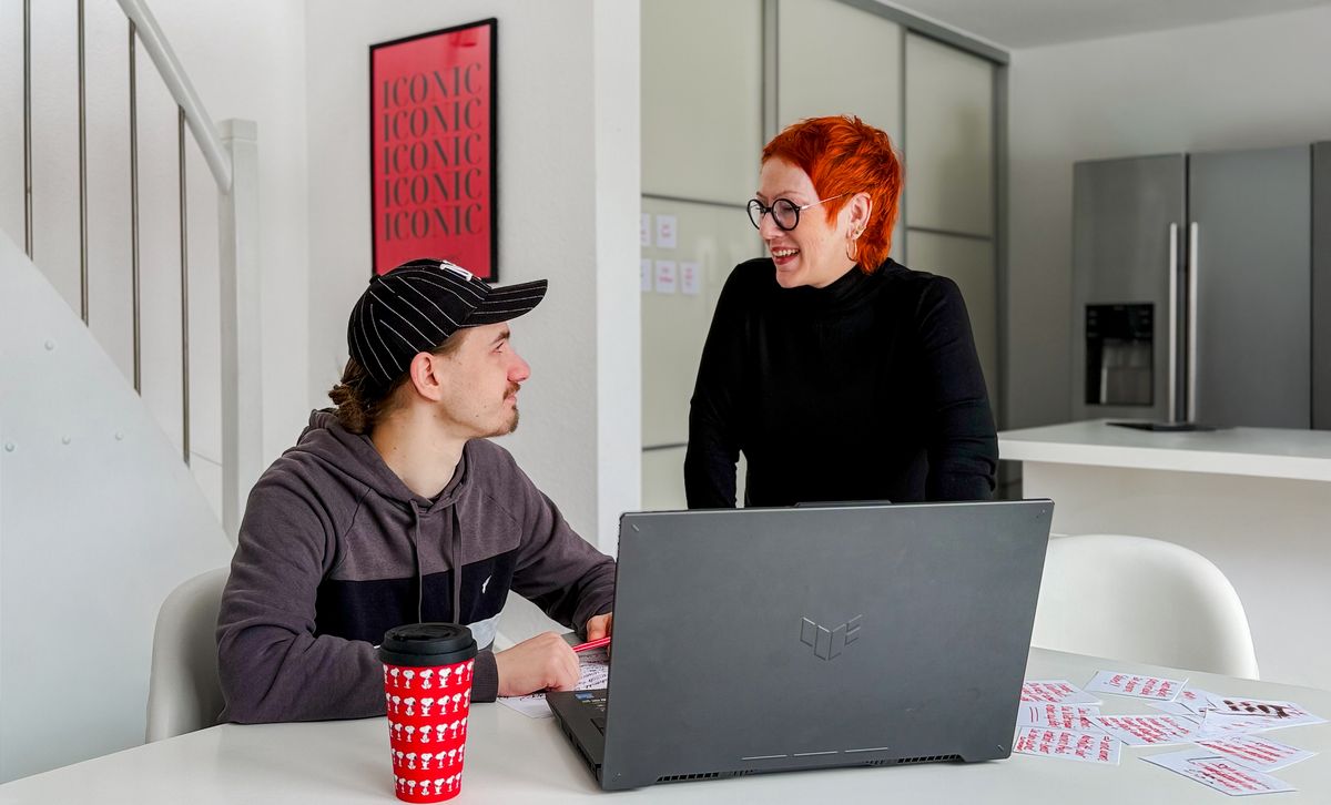 Manuela Engelking und Fabian